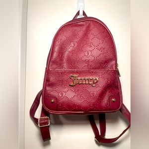 Juicy Couture maroon backpack